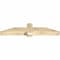 Ekena Millwork Eugene Rough Sawn Timber Gable Bracket, Douglas Fir, 60"W x 12"H x 6"D x 6"F, 5/12 Pitch GBW060X12X0606EUG00RDF - alternate 2